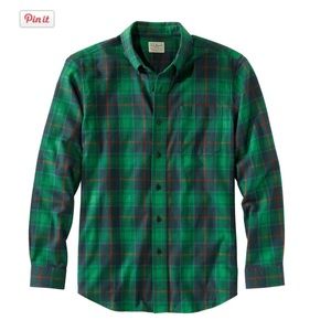 Men’s LL Bean Flannel Shirt